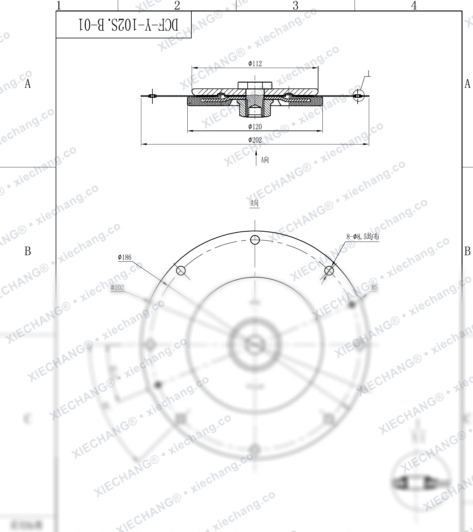 DCF-Y-102S.B-01 — Gambar perakitan