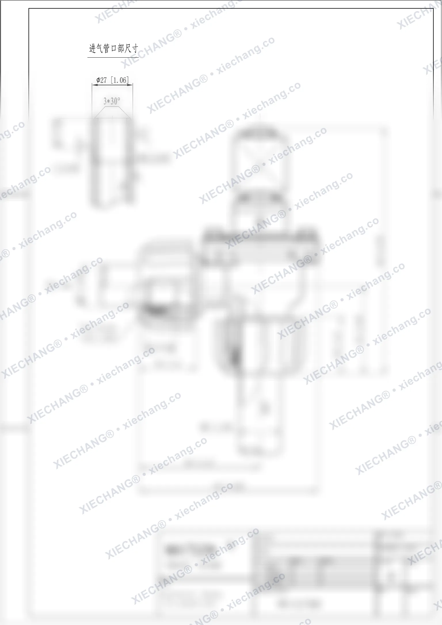 WPS-CA/TD20 · katup ulir luar / flameproof — Gambar Pemasangan