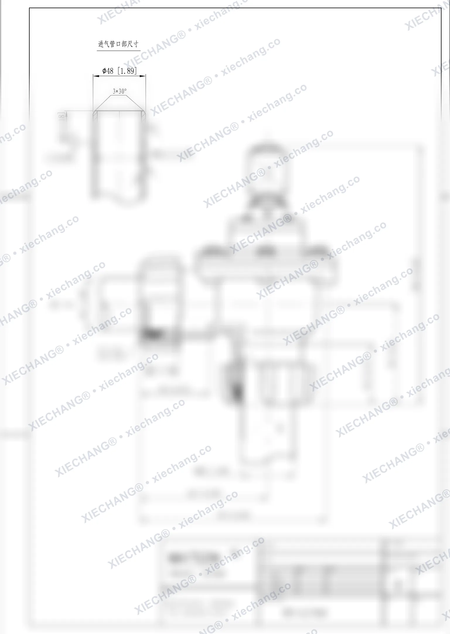 WPS-CA/TD40 · katup ulir luar / flameproof — Gambar Pemasangan