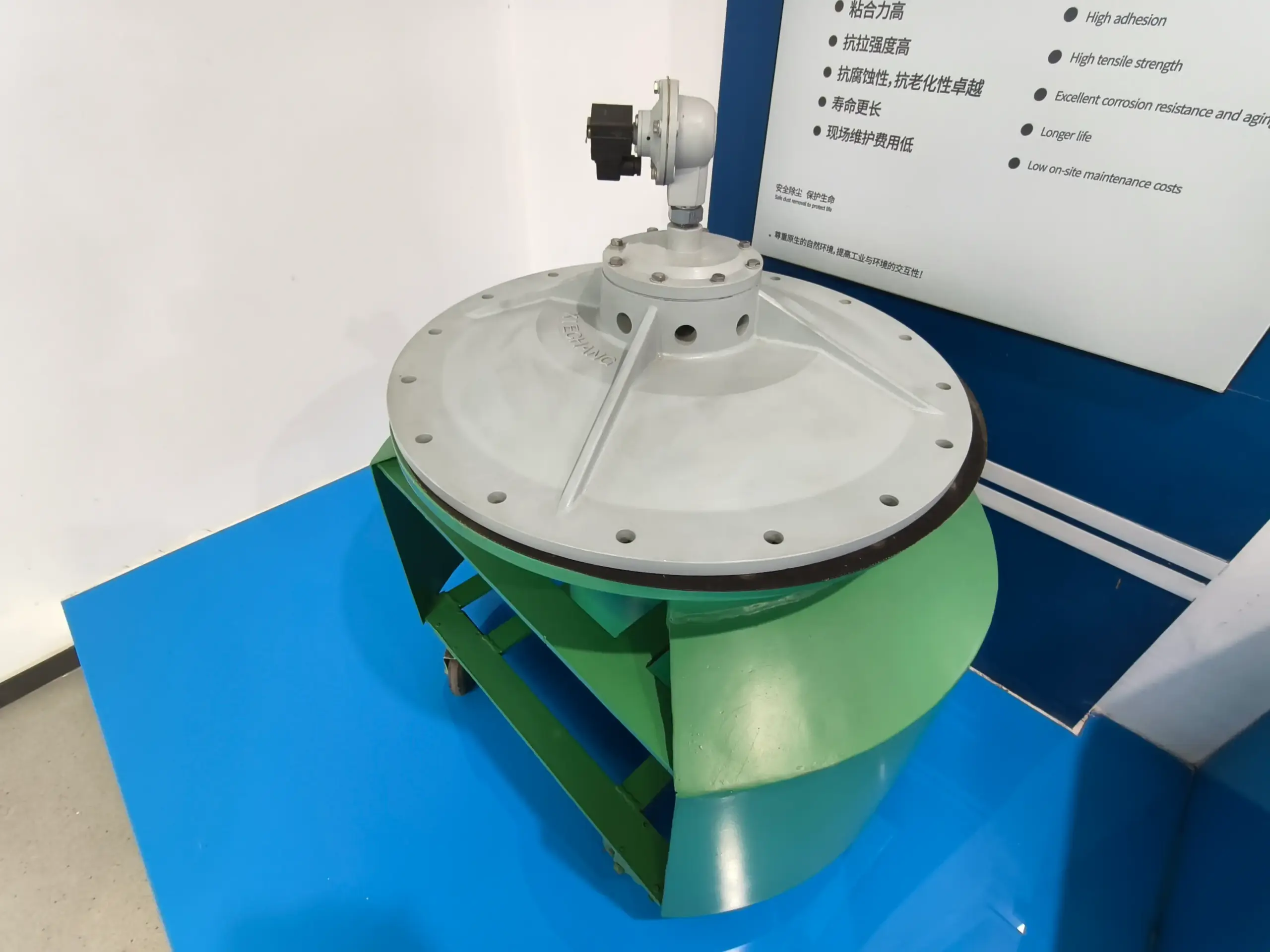 Tampilan detail produk katup pulse diameter besar DMY-III 3