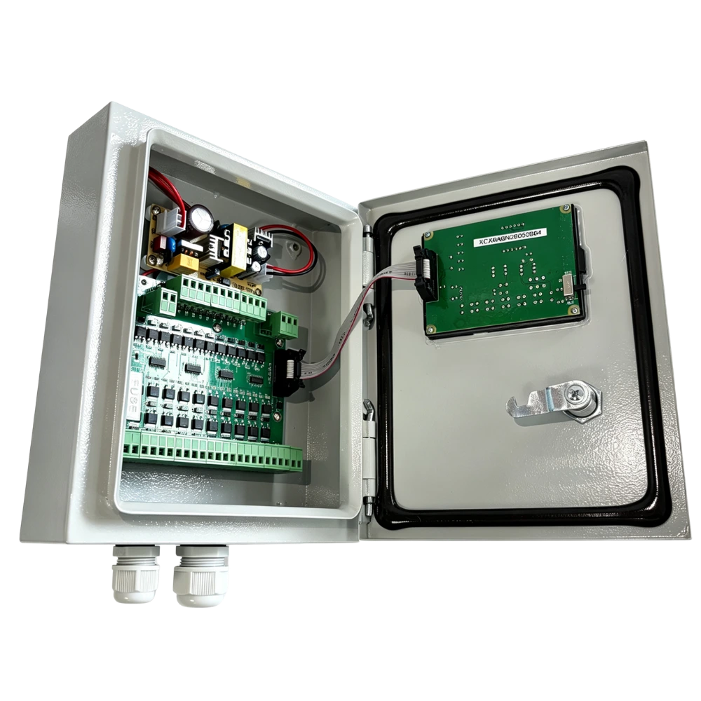 Detail panel depan kontroler pulse online SXC-X8A6