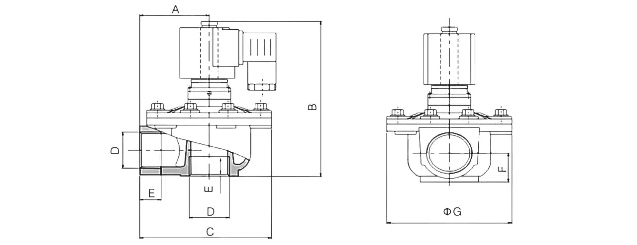 Matriks pemilihan katup pulse ulir Watson®